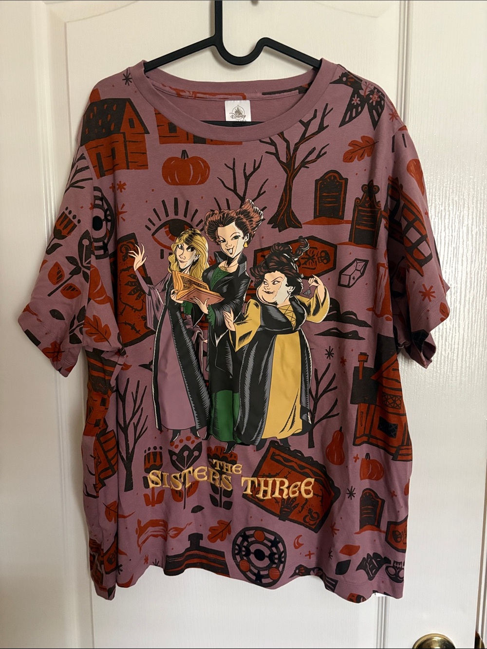 Disney Purple Hocus Pocus 'The Sisters Three' Graphic Tee Halloween
